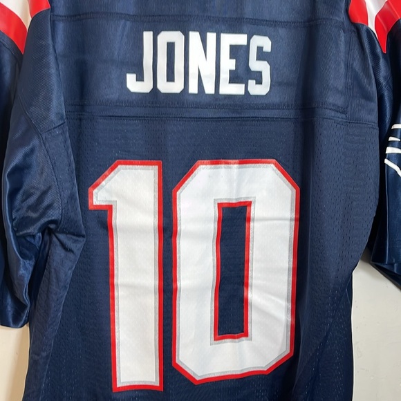NFL Pro Line Men's Mac Jones Navy New England Patriots Sz Large - Picture 2 of 8